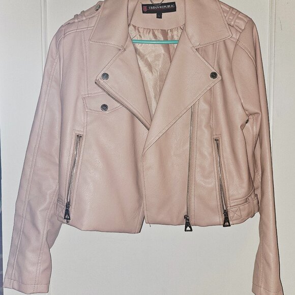 Urban Republic Faux Leather Jacket - Picture 1 of 4